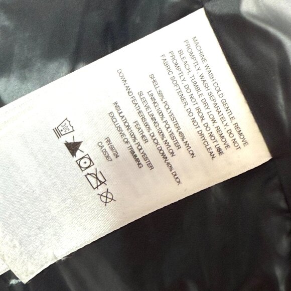 Columbia Down Filled Quilted Outdoor Full Zip Hooded Coat Jacket Womens S Green - Picture 9 of 9